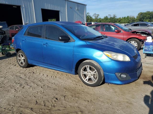 2T1KE40E89C005642 - 2009 TOYOTA COROLLA MA S BLUE photo 4