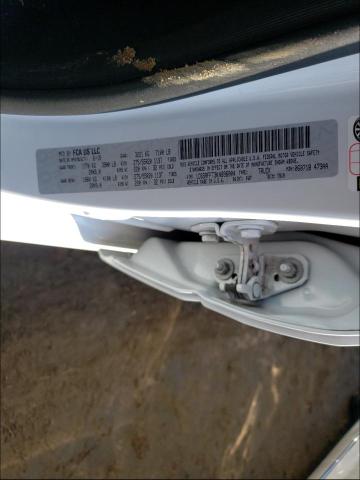 1C6SRFFT3KN896004 - 2019 RAM 1500 BIG HORN/LONE STAR WHITE photo 10