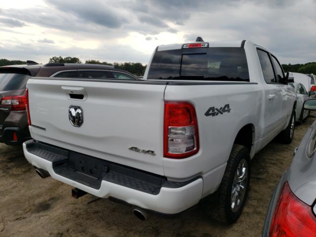 1C6SRFFT3KN896004 - 2019 RAM 1500 BIG HORN/LONE STAR WHITE photo 4