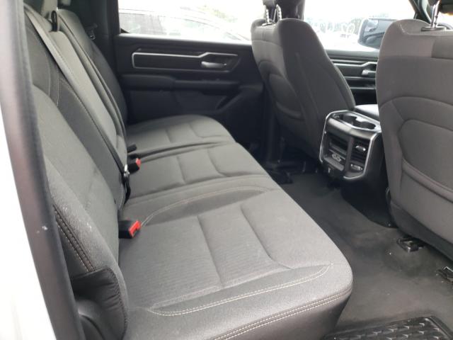 1C6SRFFT3KN896004 - 2019 RAM 1500 BIG HORN/LONE STAR WHITE photo 6