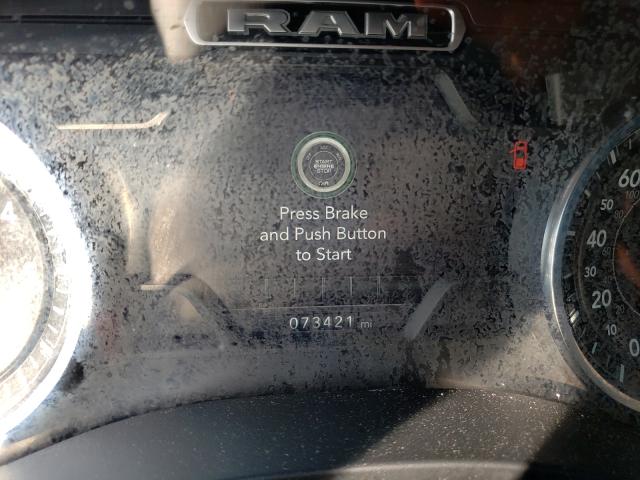 1C6SRFFT3KN896004 - 2019 RAM 1500 BIG HORN/LONE STAR WHITE photo 8