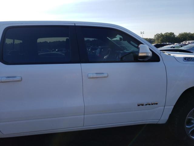 1C6SRFFT3KN896004 - 2019 RAM 1500 BIG HORN/LONE STAR WHITE photo 9