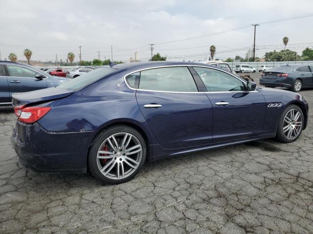 ZAM56PPA4G1165657 - 2016 MASERATI QUATTROPOR GTS BLUE photo 3