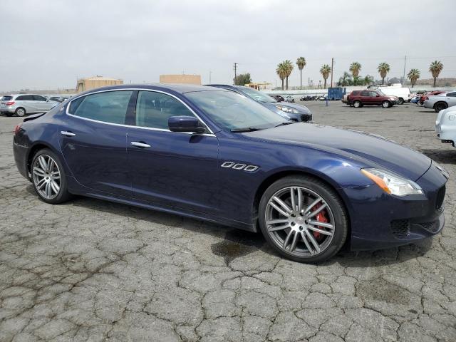 ZAM56PPA4G1165657 - 2016 MASERATI QUATTROPOR GTS BLUE photo 4