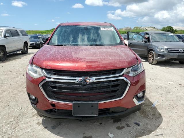 1GNERHKW6KJ147195 - 2019 CHEVROLET TRAVERSE LT BURGUNDY photo 5