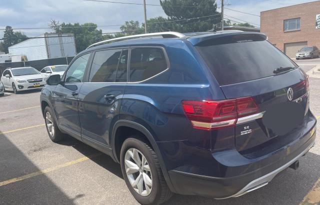 1V2KR2CAXJC535446 - 2018 VOLKSWAGEN ATLAS SE BLUE photo 3