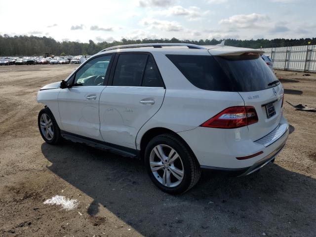 4JGDA5HB4FA442215 - 2015 MERCEDES-BENZ ML 350 4MATIC WHITE photo 2