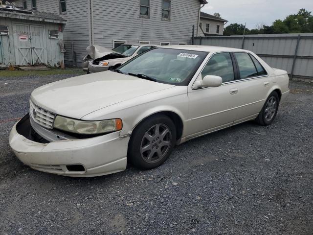 1G6KY54963U107609 - 2003 CADILLAC SEVILLE STS WHITE photo 1