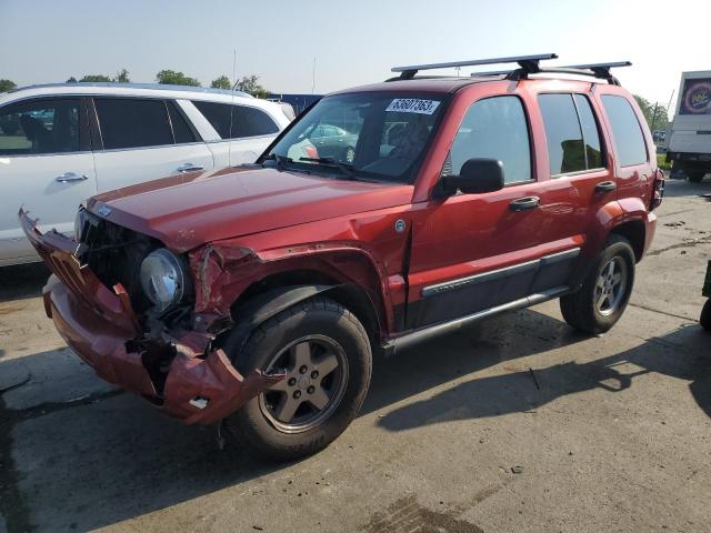 1J4GL38K25W694699 - 2005 JEEP LIBERTY RENEGADE RED photo 1