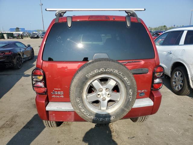 1J4GL38K25W694699 - 2005 JEEP LIBERTY RENEGADE RED photo 6