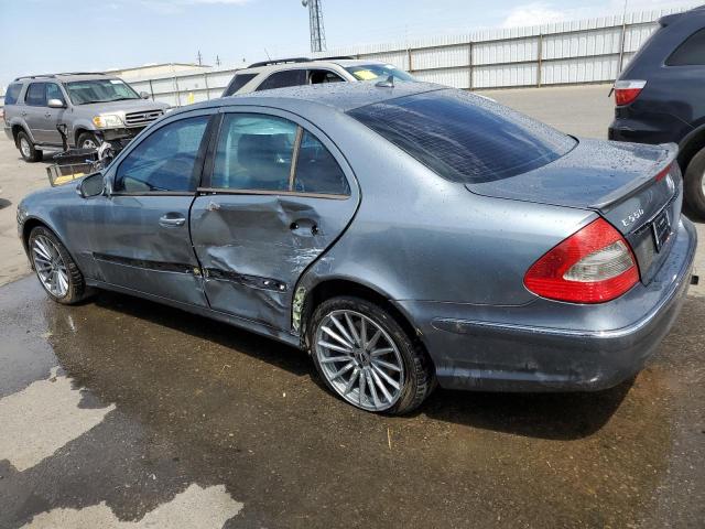 WDBUF72X38B276271 - 2008 MERCEDES-BENZ E 550 BLUE photo 2