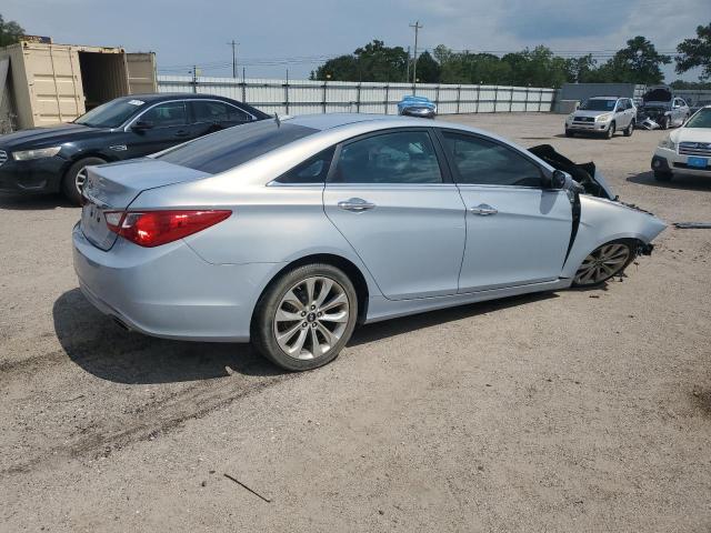 5NPEC4AC2DH668601 - 2013 HYUNDAI SONATA SE SILVER photo 3
