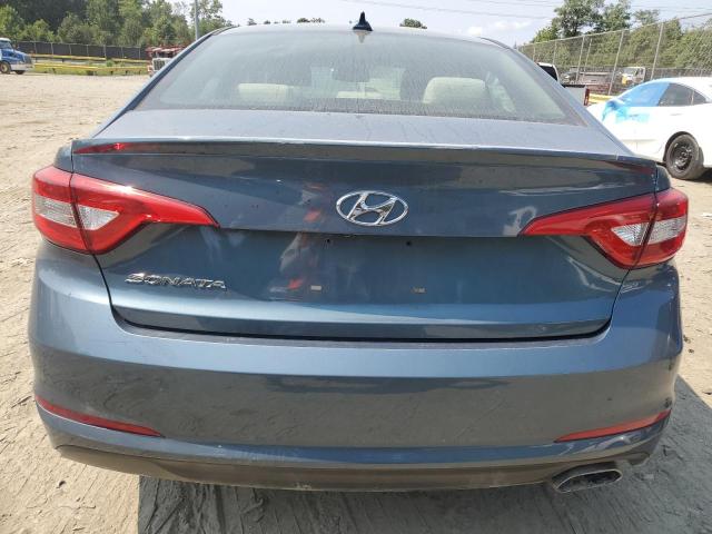 5NPE24AF7HH542205 - 2017 HYUNDAI SONATA SE BLUE photo 6