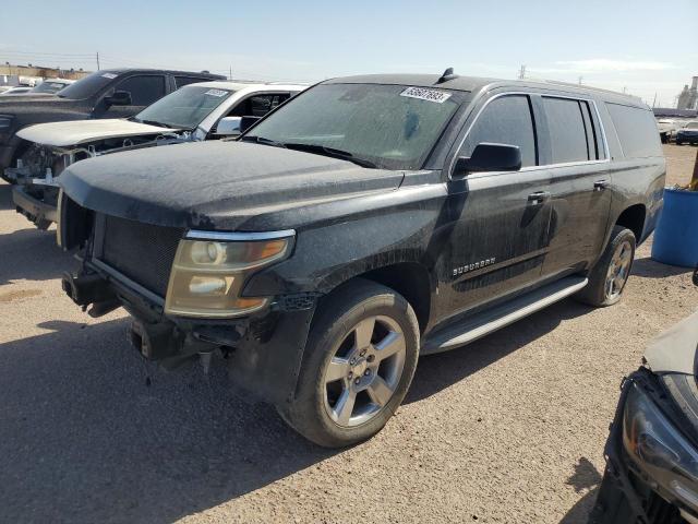 1GNSCHKC4HR269610 - 2017 CHEVROLET SUBURBAN C1500 LT BLACK photo 1