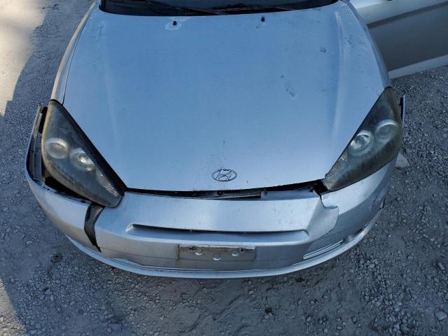 KMHHN66F08U288329 - 2008 HYUNDAI TIBURON GT SILVER photo 11