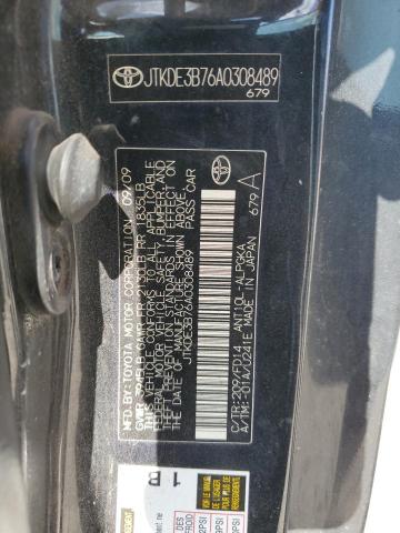 JTKDE3B76A0308489 - 2010 TOYOTA SCION TC 黑色 照片 12