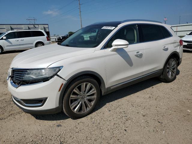 2LMTJ8LP1GBL84347 - 2016 LINCOLN MKX RESERVE Білий фото 1