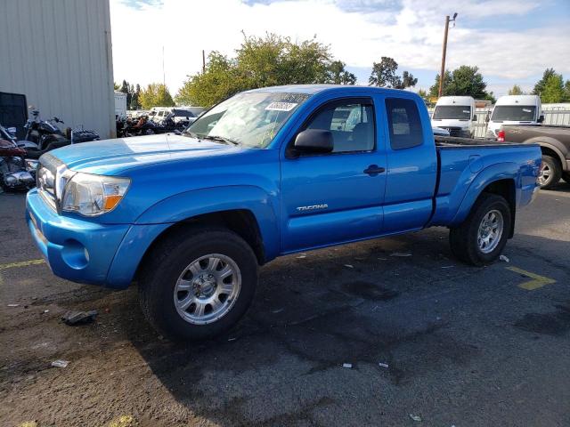 5TETU62N85Z075386 - 2005 TOYOTA TACOMA PRERUNNER ACCESS CAB BLUE photo 1