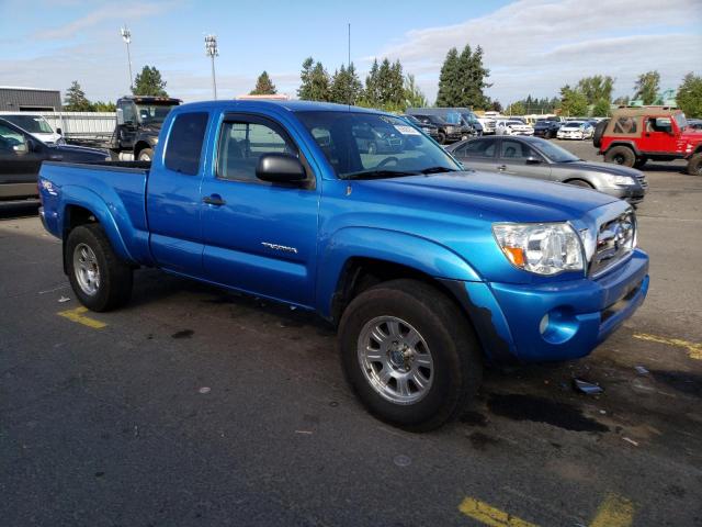 5TETU62N85Z075386 - 2005 TOYOTA TACOMA PRERUNNER ACCESS CAB BLUE photo 4