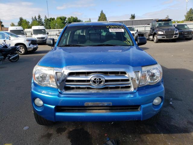 5TETU62N85Z075386 - 2005 TOYOTA TACOMA PRERUNNER ACCESS CAB BLUE photo 5