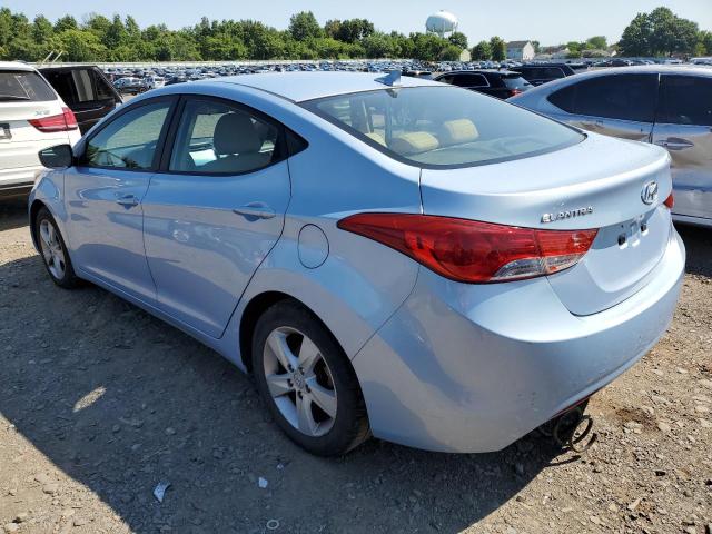 KMHDH4AE6BU160175 - 2011 HYUNDAI ELANTRA GLS BLUE photo 2