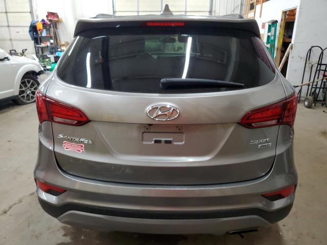 5XYZUDLB4HG383740 - 2017 HYUNDAI SANTA FE S SILVER photo 6