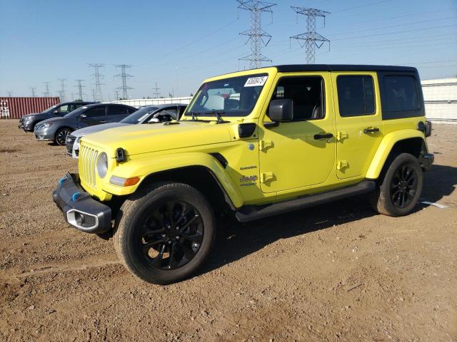 2022 JEEP WRANGLER U SAHARA 4XE, 