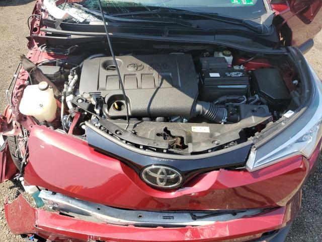 NMTKHMBXXJR004024 - 2018 TOYOTA C-HR XLE أحمر صورة 11