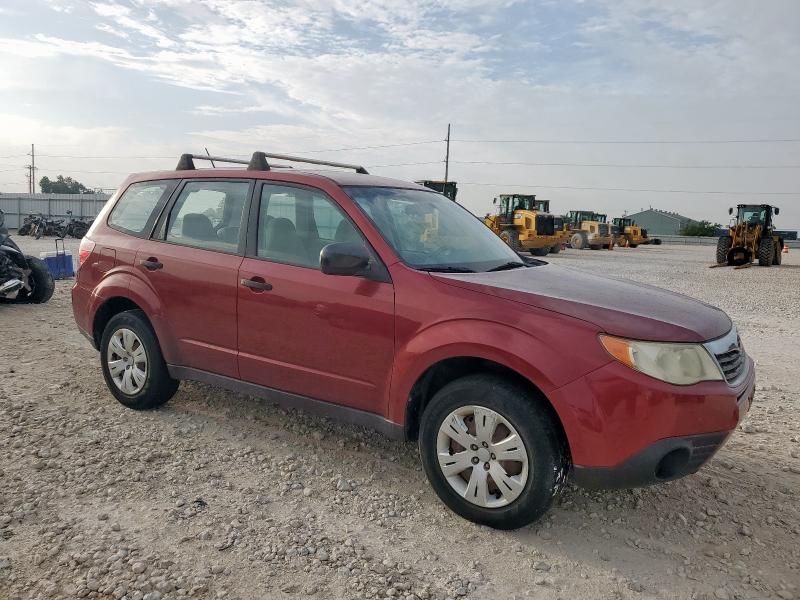 JF2SH6AC6AH700624 - 2010 SUBARU FORESTER 2.5X RED photo 4