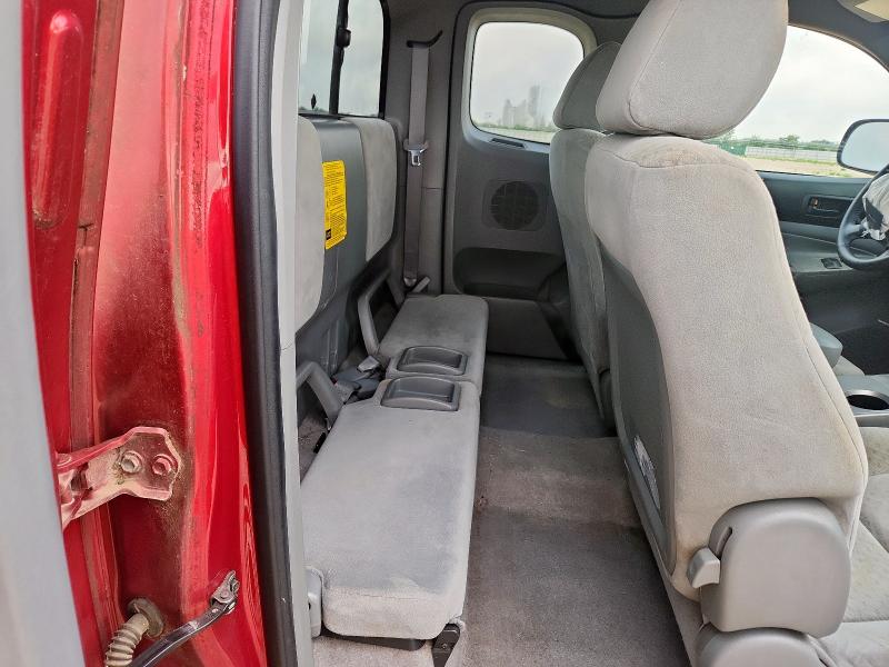 5TETU62N97Z383802 - 2007 TOYOTA TACOMA PRERUNNER ACCESS CAB RED photo 10
