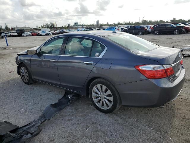 1HGCR3F98DA033369 - 2013 HONDA ACCORD TOURING GRAY photo 2