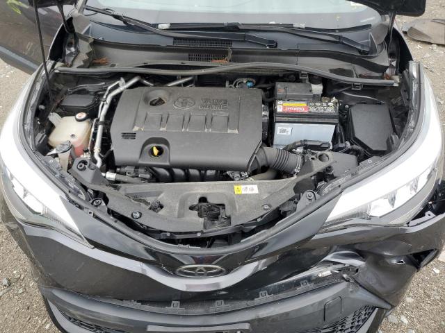 JTNKHMBXXM1111296 - 2021 TOYOTA C-HR XLE GRAY photo 12