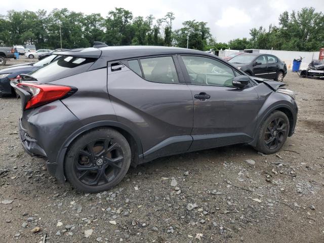 JTNKHMBXXM1111296 - 2021 TOYOTA C-HR XLE GRAY photo 3