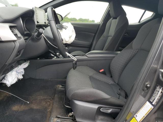 JTNKHMBXXM1111296 - 2021 TOYOTA C-HR XLE GRAY photo 7