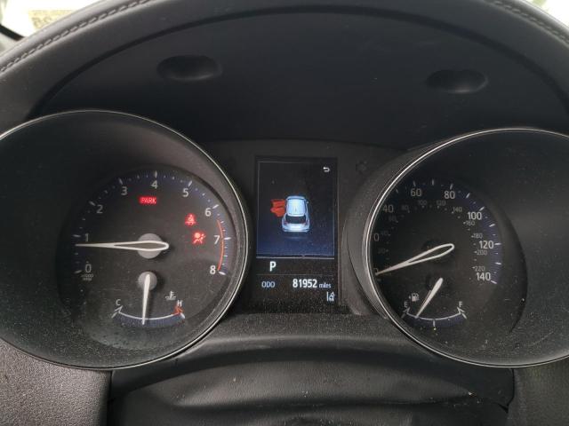 JTNKHMBXXM1111296 - 2021 TOYOTA C-HR XLE GRAY photo 9