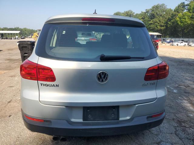 WVGAV3AX9DW598798 - 2013 VOLKSWAGEN TIGUAN S SILVER photo 6