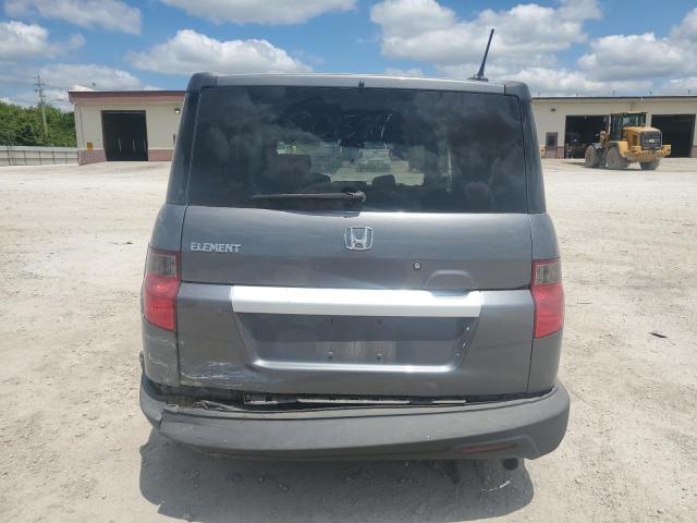 5J6YH18729L001384 - 2009 HONDA ELEMENT EX GRAY photo 6