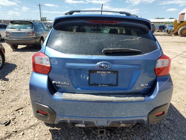 JF2GPASC7FH226233 - 2015 SUBARU XV CROSSTR SPORT LIMITED BLUE photo 6