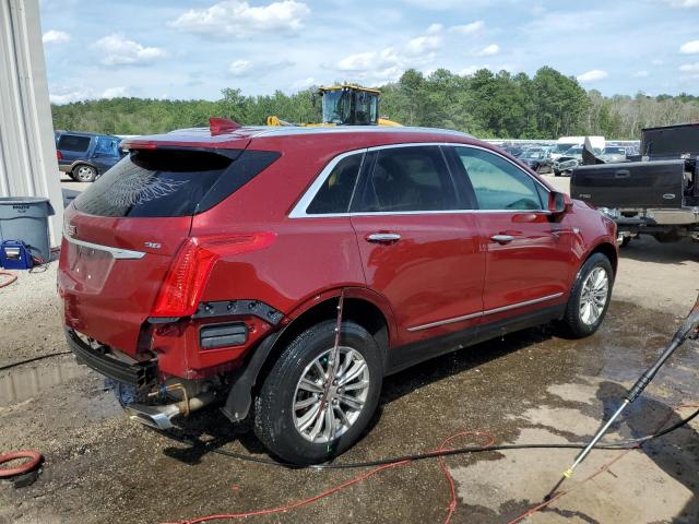 1GYKNDRS1HZ285234 - 2017 CADILLAC XT5 LUXURY BURGUNDY photo 3