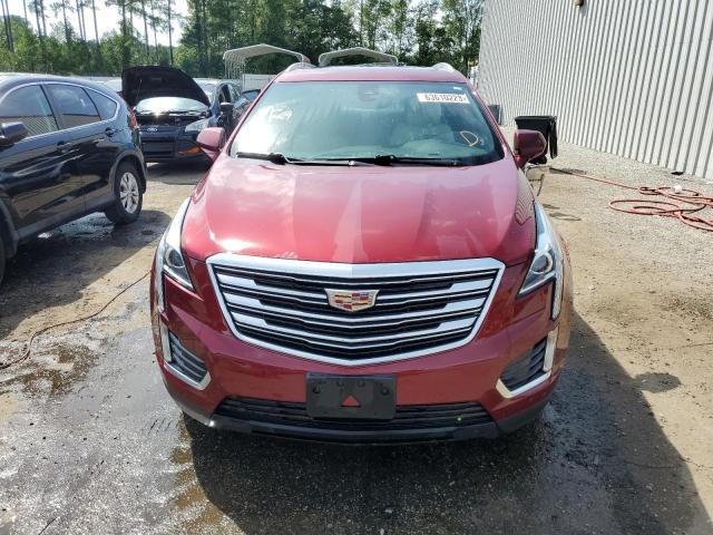 1GYKNDRS1HZ285234 - 2017 CADILLAC XT5 LUXURY BURGUNDY photo 5