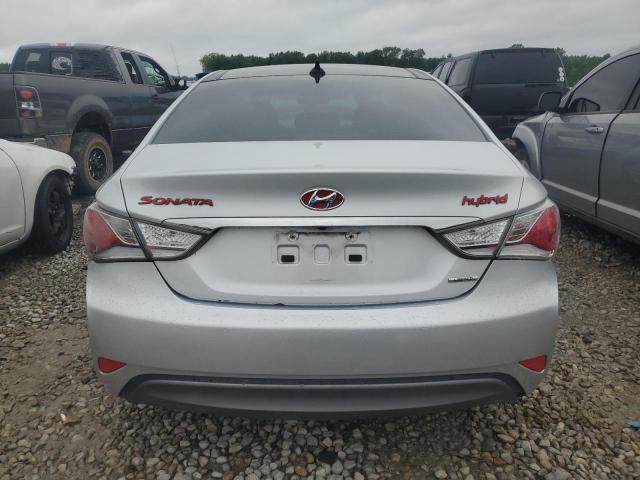 KMHEC4A48FA135490 - 2015 HYUNDAI SONATA HYBRID SILVER photo 6