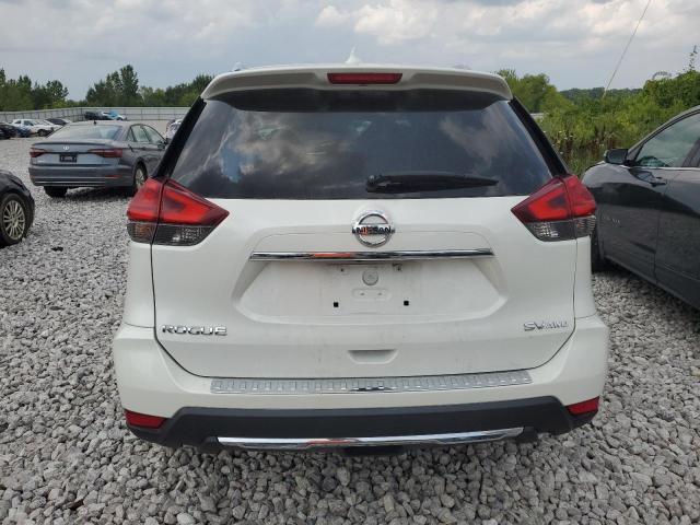 5N1AT2MVXHC736690 - 2017 NISSAN ROGUE SV WHITE photo 6