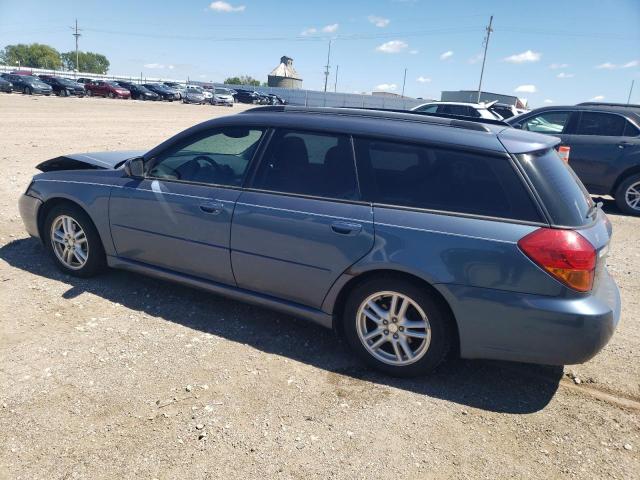 4S3BP616057381874 - 2005 SUBARU LEGACY 2.5I BLUE photo 2