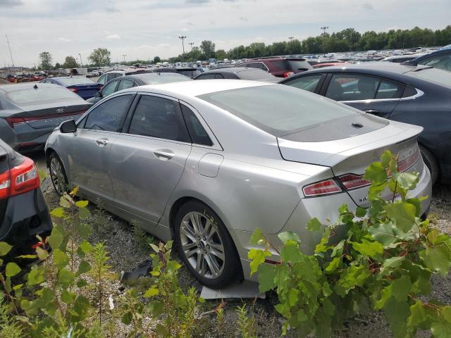 3LN6L2GK6ER820994 - 2014 LINCOLN MKZ SILVER photo 2