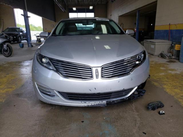 3LN6L2GK6ER820994 - 2014 LINCOLN MKZ SILVER photo 5