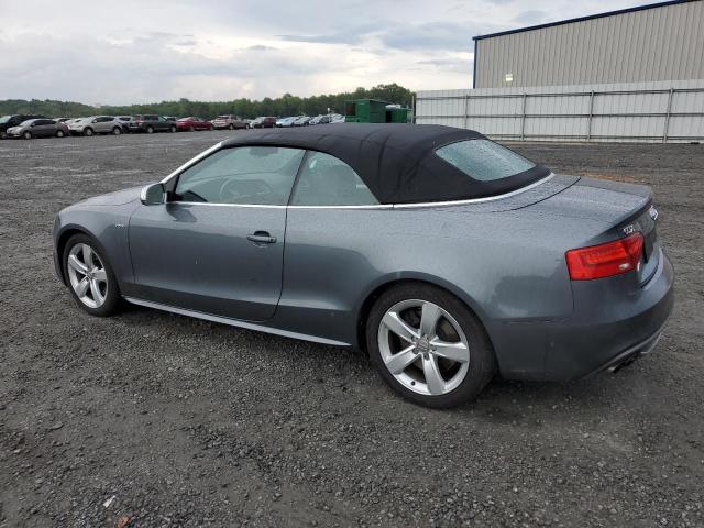 WAUCGAFH2DN009199 - 2013 AUDI S5 PREMIUM PLUS ნაცრისფერი ფოტო 2