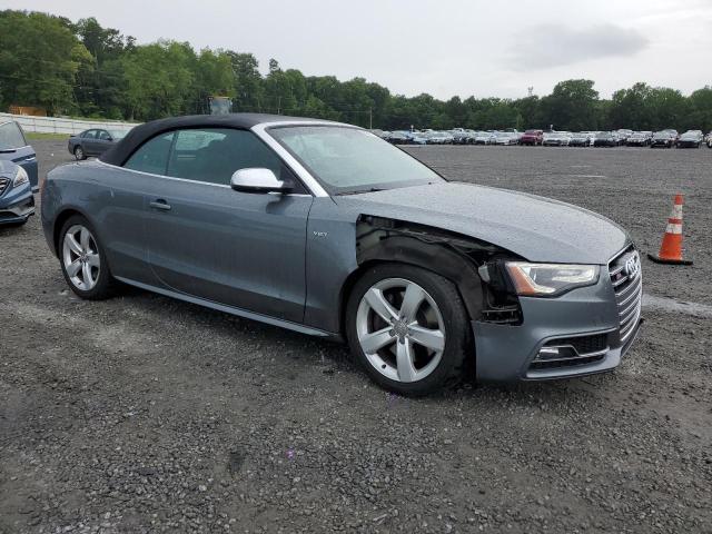 WAUCGAFH2DN009199 - 2013 AUDI S5 PREMIUM PLUS ნაცრისფერი ფოტო 4