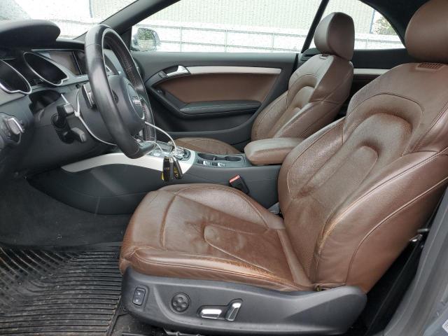 WAUCGAFH2DN009199 - 2013 AUDI S5 PREMIUM PLUS ნაცრისფერი ფოტო 7