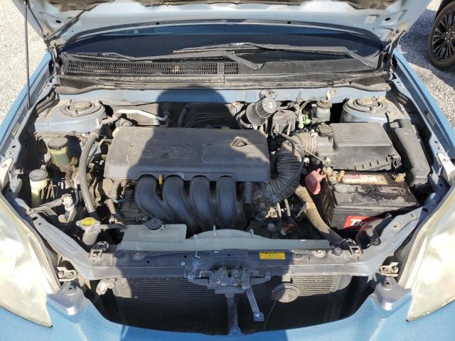 2T1KR32E13C011088 - 2003 TOYOTA COROLLA MA XR BLUE photo 11