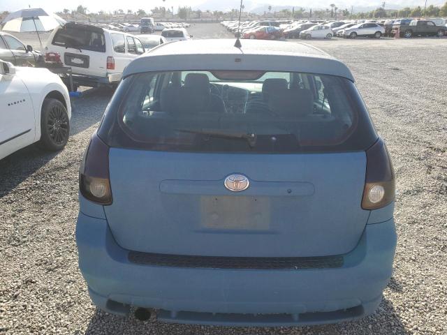 2T1KR32E13C011088 - 2003 TOYOTA COROLLA MA XR BLUE photo 6